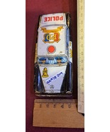 Vintage Tin police car model [GAM10209] - $855.30 MXN