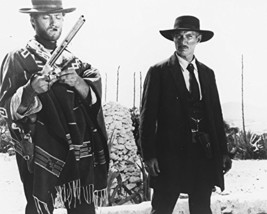 For A Few Dollars More Clint Eastwood Lee Van Cleef 16x20 Canvas Giclee - £52.67 GBP