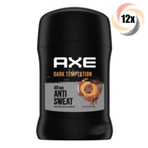 12x Sticks Axe Dark Temptation Antiperspirant Deodorant | Anti Sweat | 50ml - £42.32 GBP