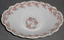 ELITE WORKS Oval Porcelain Vegetable Bowl LIMOGES FRANCE - £39.10 GBP