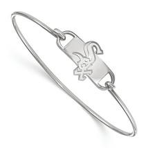 SS MLB  Chicago White Sox Small Center Wire Bangle-6 - £64.08 GBP
