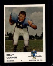1961 FLEER #171 BILLY CANNON EXMT OILERS *X105657 - £16.89 GBP