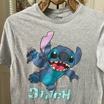 Disney Lilo and Stitch Short Sleeve Grey Tshirt M - $12.96