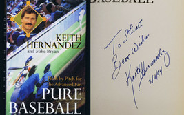 Keith Hernandez Signed 1994 Pure Baseball Hardcover Book - £62.29 GBP