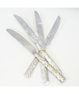Oneida Cebra Dinner Knives 9-1/2&quot; Stainless Lot of 4 NEW! - $574.24 MXN
