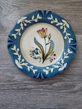 Certified International &quot;Flora&quot; By Pamela Gladding ~ Retired 8.5&quot; Salad Plate - £9.43 GBP