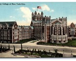 City College New York CIty NYC UNP DB Postcard U20 - $4.42