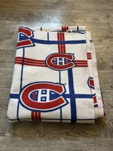 Montreal Canadiens NHL Hockey Grand 180cm x 226cm Table Couverture Tapis Énorme - £42.08 GBP