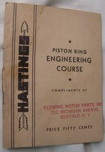 1937 HASTINGS PISTON RING ENGINEERING COURSE CAR AUTO MANUAL BOOK - $9.89