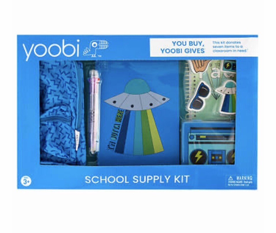 One sets Yoobi School Fashion Supply Kit. Nice For Home Or School Free Shipping. Item image 2