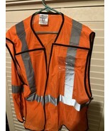 ML Kishigo High Visibility Vest Mesh 1194 Orange 2x 3X Agency Print - $15.09