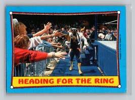 Heading for the Ring #39 1987 Topps WWF - £1.59 GBP