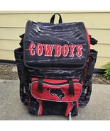 Boombah Superpack Cowboys Rolling Bat Bag Barbed Wire Black Baseball Sof... - $1,852.35 MXN
