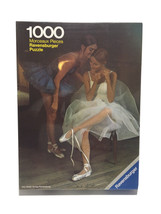 Sealed 1977 Ravensburger Puzzle 1000 pcs Morceaux Pieces Ballerinas 49.7x69.7 cm - $45.60