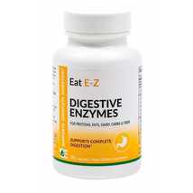 Dynamic Enzymes Eat E-Z Digestive Enzymes, 90 Capsules - £17.90 GBP
