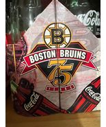 Coca Cola Boston Bruins 75 Years Bottles - $59.39