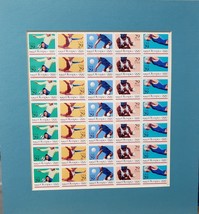 1992 Olympics USA 29-cent Stamp Sheet, MNH - $10.95