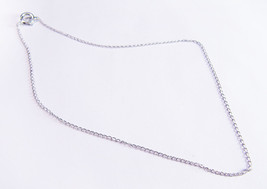 Fine Delicate Vintage Sterling Silver Ankle Bracelet - £11.83 GBP