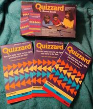 Quizzard 3 Game Books Early Learning Edition Brand Vintage  1988-Complete - €8,64 EUR