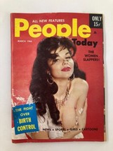 VTG People Today Mini Magazine March 1960 The Lovely Jill Burrows No Label - £18.52 GBP