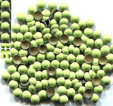 Pearl Domes Nailheads 3mm Hot fix KIWI  144 Pc  1 gross - £3.76 GBP