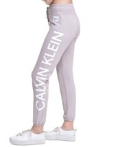 Calvin Klein Womens Performance Fleece Logo Sweatpants, X-Large, Dolce - £46.01 GBP