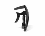 NS Tri-Action Black Guitar Capo &amp; Pick Holder Pw-CP-09 D&#39;Addario Planet ... - $40.84