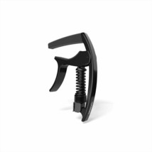 NS Tri-Action Black Guitar Capo &amp; Pick Holder Pw-CP-09 D&#39;Addario Planet Waves - £34.36 GBP