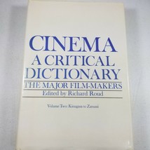 Cinema : A Critical Dictionary, the Major Film-Makers by Richard Roud 1980 - £7.16 GBP