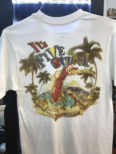 NWT Margaritaville It’s five o’ Clock Somewhere T-Shirt Adult S Myrtle B... - $18.60