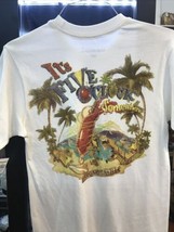 NWT Margaritaville It’s five o’ Clock Somewhere T-Shirt Adult S Myrtle B... - £14.63 GBP
