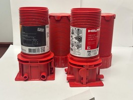 Lot of (2) HILTI CP 680-P 2&quot; Cast-In Firestop Device with Extension Tube... - $46.75