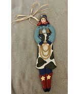 Vtg Cynthia Madrid Folk Art Garden Lady Wall Art Midwest Of Cannon Falls... - $24.70