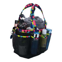 Mesh Double Handle Shower Tote Bags 20×20cm/20×25cm Storage Baskets Pvc ... - £11.74 GBP+