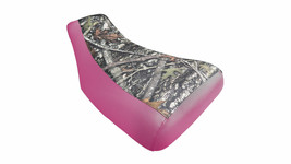 Fits Honda Foreman 500 Seat Cover 2012 To 2013 Camo Top Pink Side Seat C... - $32.90