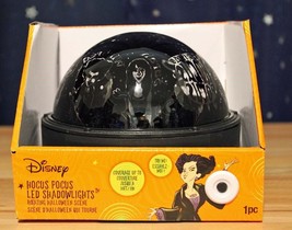 Disney Hocus Pocus Color Changing Rotating Halloween LED Shadow Light New in Box - £18.90 GBP