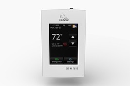 Wifi-Enabled, Touchscreen Nuheat Signature Dual-Voltage Programmable Thermostat - £205.60 GBP