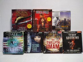 Audiobook Lot of 7 on CD - $19.00