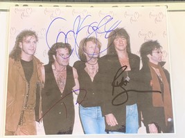 Bon Jovi Hand-Signed Autograph 8x10 With Lifetime Guarantee - $125.00