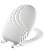 MAYFAIR 27ECA 000 Sculptured Swirl Toilet Seat will Never Loosen and Easily - $41.49