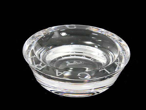 Bvlgari Crystal Ashtray by Rosenthal measures 4.75 inches in diameter - £293.67 GBP
