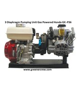 Soft Wash 3 Diaphragm Pump Gas Powered Honda GX -P36 - £1,486.95 GBP
