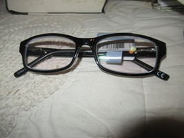 Foster Grant James Multi Focus Reading Glasses w Case Black 2.00 - $11.99