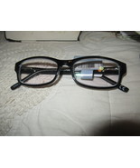 Foster Grant James Multi Focus Reading Glasses w Case Black 2.00 - £9.54 GBP