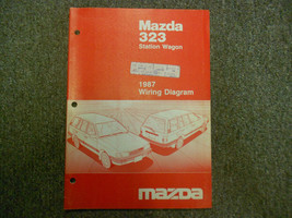 1987 Mazda 323 Station Wagon Électrique Service Réparation Manuel Usine ... - $19.93
