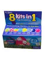 *Easter Eggs Decorating Kit*Rainbow Color Foil*Rj Rabbit. Safe Food - £13.30 GBP