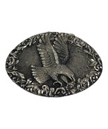 Vintage Flying Eagle Belt Buckle Pewter Metal USA Western PATRIOTIC Ege ... - $16.13