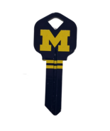 Michigan Wolverines NCAA College Team Kwikset House Key Blank - £8.00 GBP