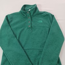 The North Face ATTV Women's S Green 1/4 Snap Pullover Sweatshirt Pockets Outdoor image 13