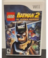 LEGO Batman 2: DC Super Heroes (Nintendo Wii, 2012) Manual Included. Tes... - £7.52 GBP